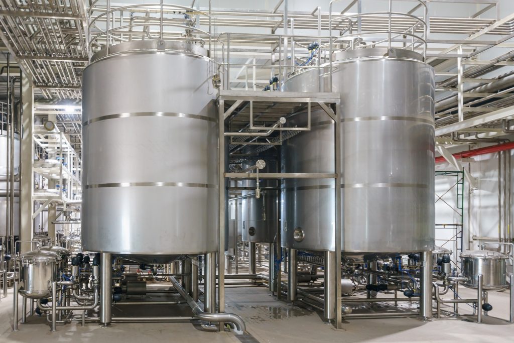 Chaudronnerie inox pour industrie agroalimentaire